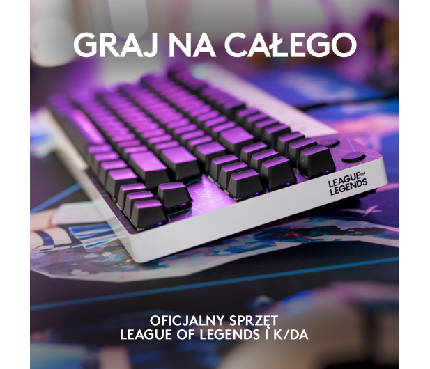 LOGITECH Klawiatura gamingowa G Pro LOL-KDA 2.0 920-010077 - 645587 - zdjęcie 2